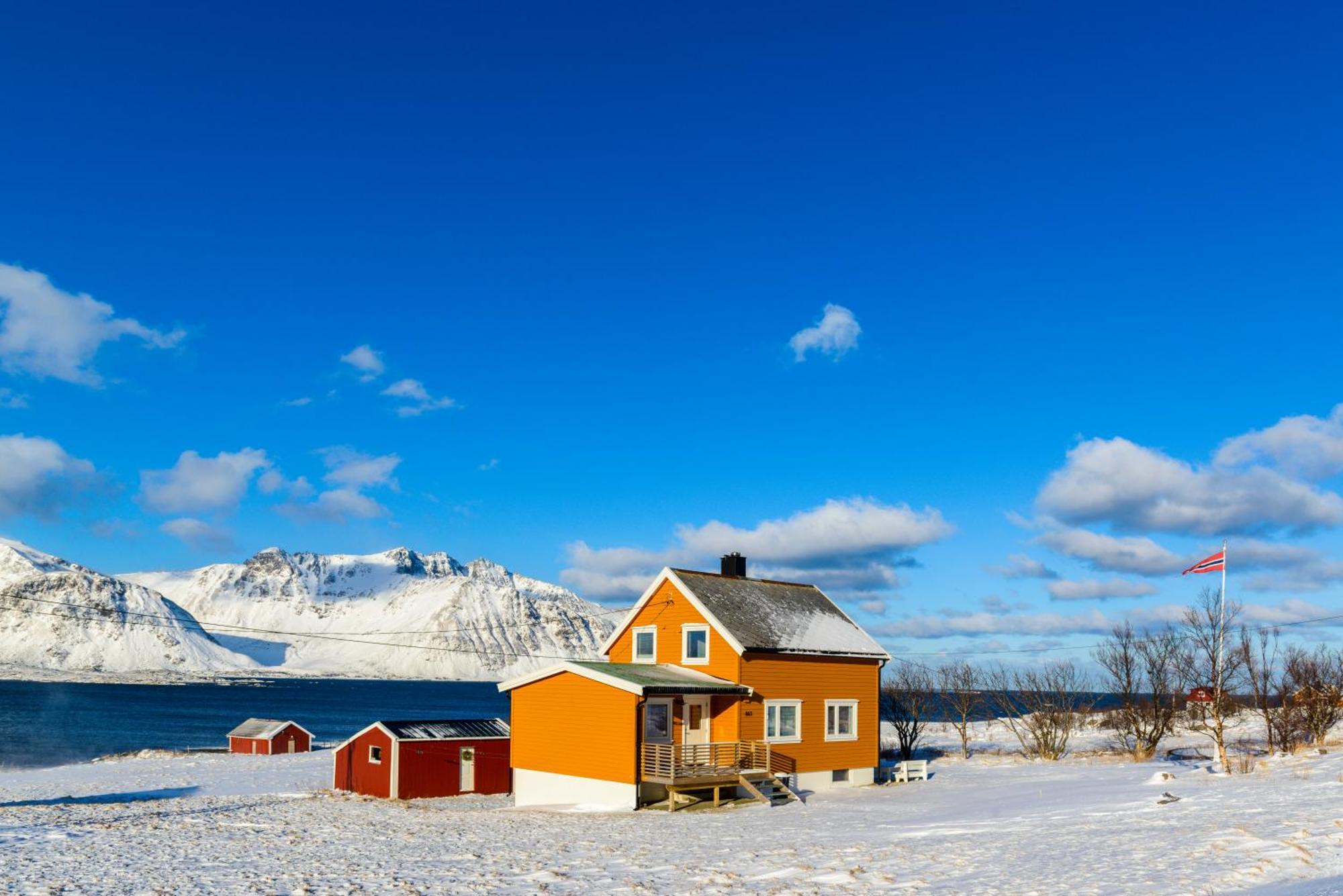 فيلا Lillevik Lofoten Gimsoy المظهر الخارجي الصورة