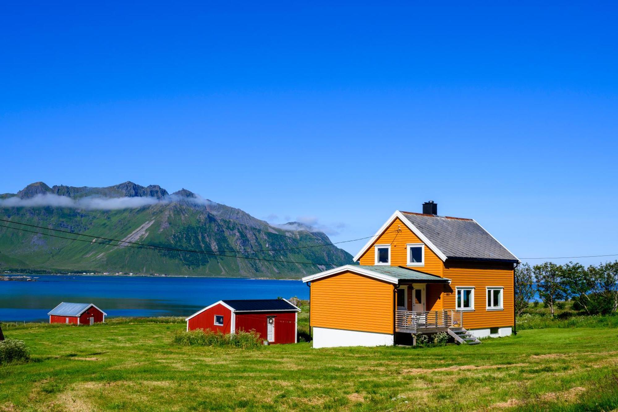 Lillevik Lofoten Gimsoy المظهر الخارجي الصورة