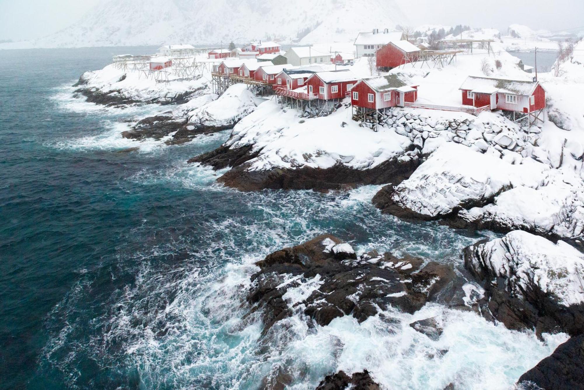 فيلا Lillevik Lofoten Gimsoy المظهر الخارجي الصورة